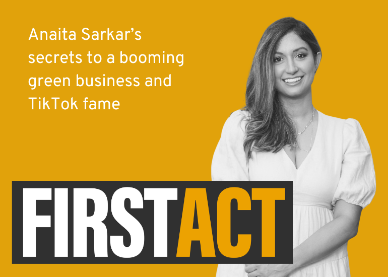 Anaita Sarkar on the First Act podcast