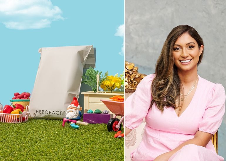 Hero Packaging (left), Anaita Sarkar (right)