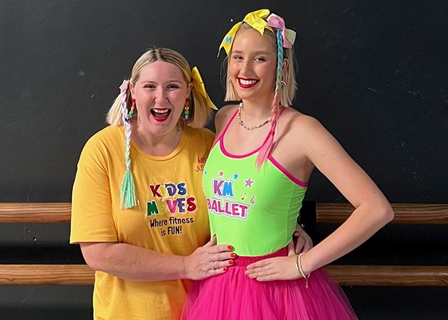 Justine and Jazz Woodall Kids Moves