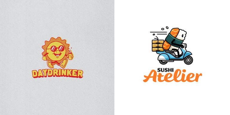 Logo type 5 - Mascots
