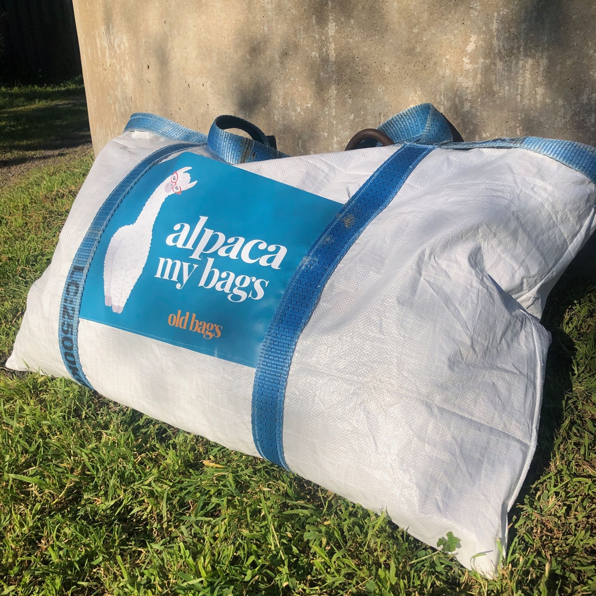 Old Bags: 'Alpaca my bags' bag