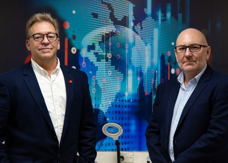 Fusetec's Mark Roe and John Bugden