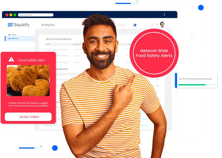 Squizify food safety alert