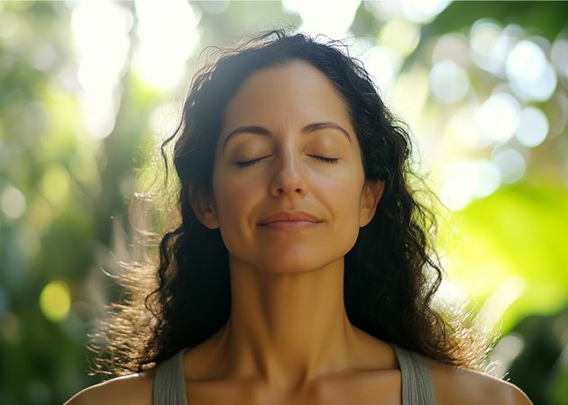 deep breathing is great for mindfulness