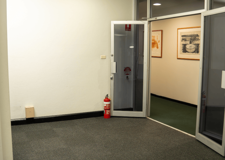 The foyer before