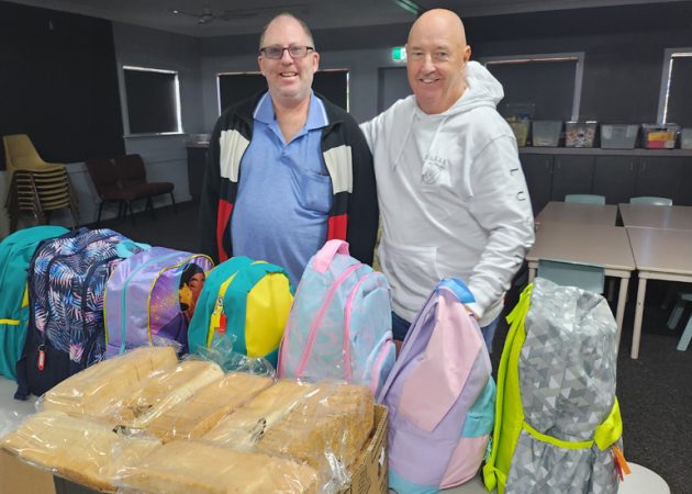 volunteers keep bridge builders running