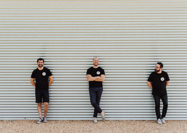 The founders of Never Never Distilling Co.