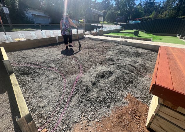 Construction gets underway Griff's Place