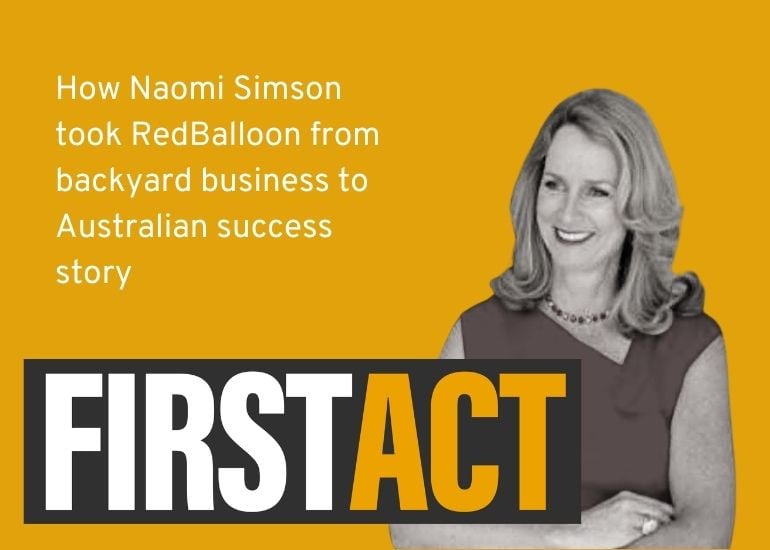 Naomi Simson First Act