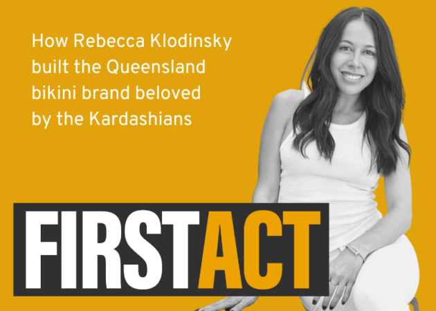 Rebecca Klodinsky on the First Act podcast