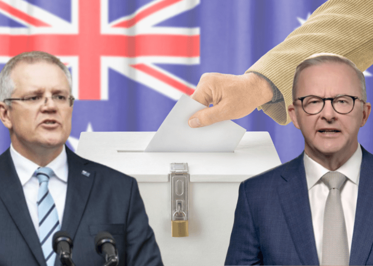 Risk vs opportunity: Morrison and Albanese deliver their opening pitches for 2022 election