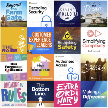 Podcast cover art from Wavelength Creative