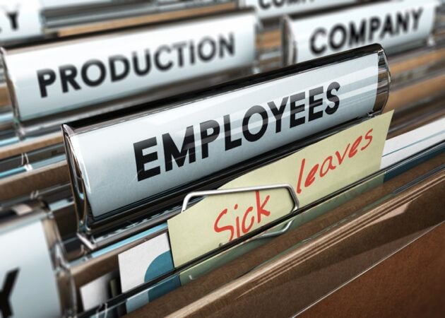 Sick leave is increasing