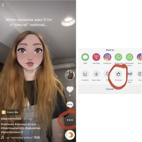 TikTok Followers - how to promote your video 1