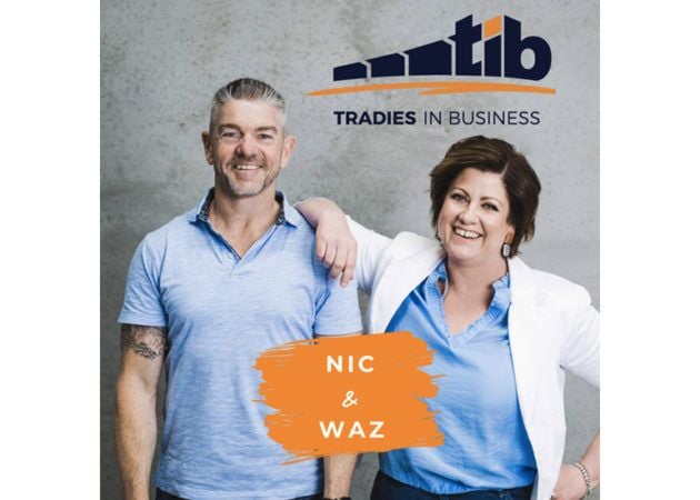 Tradies In Business podcast logo