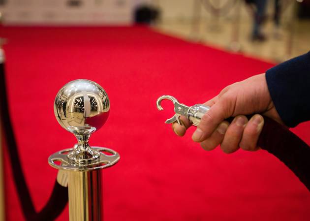 VIP velvet rope