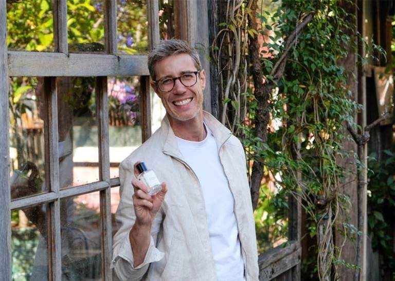From gorgeous gowns to great scents: Alec Ramsey’s blooming business ventures