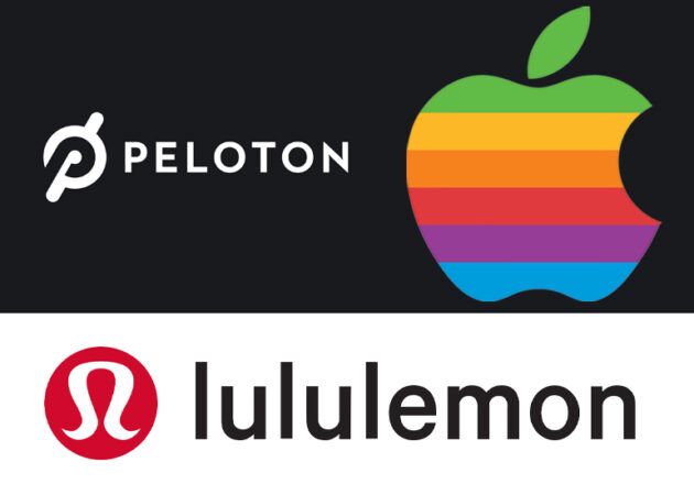 brands peloton apple lululemon