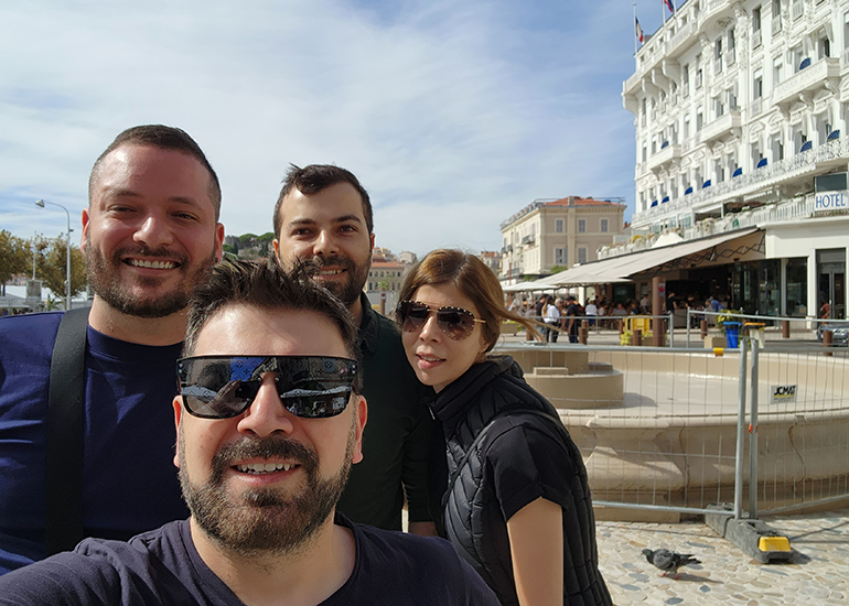 City Perfume team in Cannes