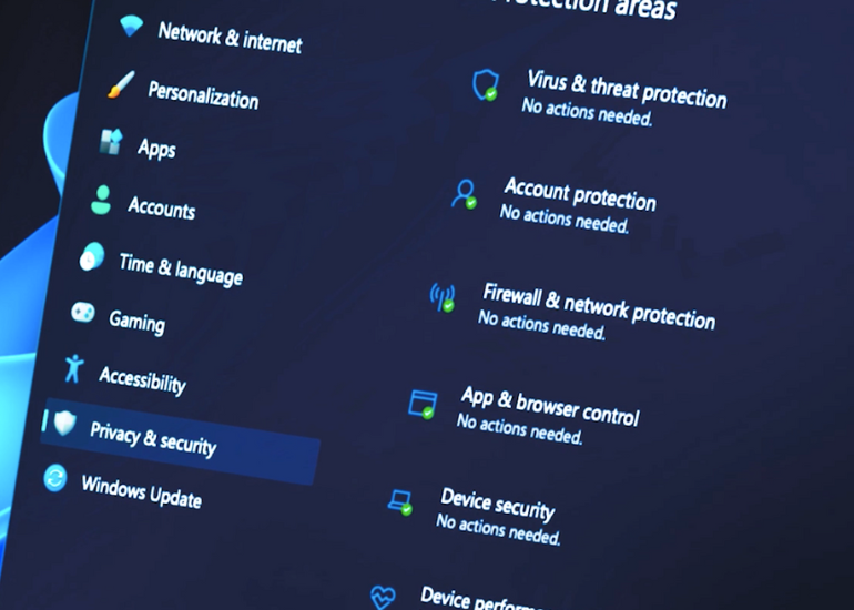cybersecurity features of windows 11