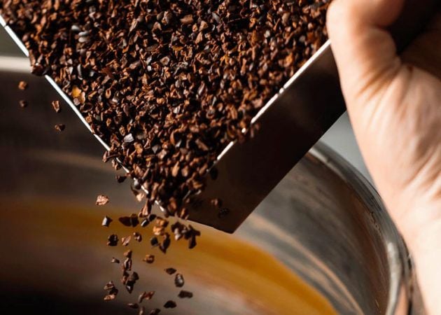 Federation chocolate uses stone ground beans