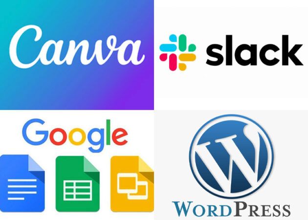 free online tools canva slack google wordpress