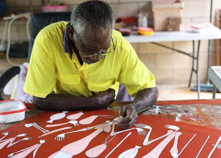 Kunwinjku Fine Art brings culture to canvas