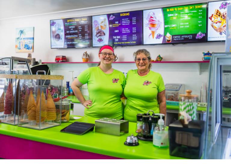 People travel up to 100km for our ice cream. But one day, business suddenly froze.'