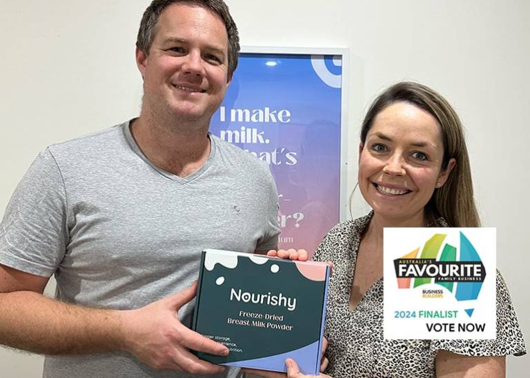 Bottle it up! Nourishy makes storing breast milk easy as 1-2-3 years