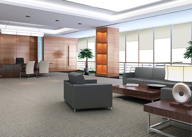 Large open plan office space