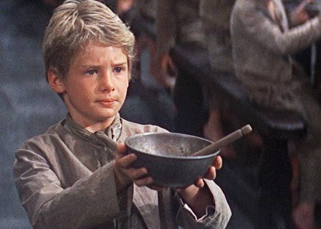 Oliver - please sir can I have some more?
