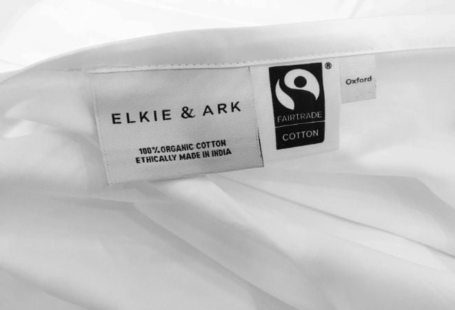organic-bedding-elkie-ark-fairtrade-label