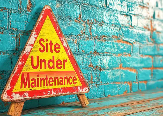 Site under maintenance - feature