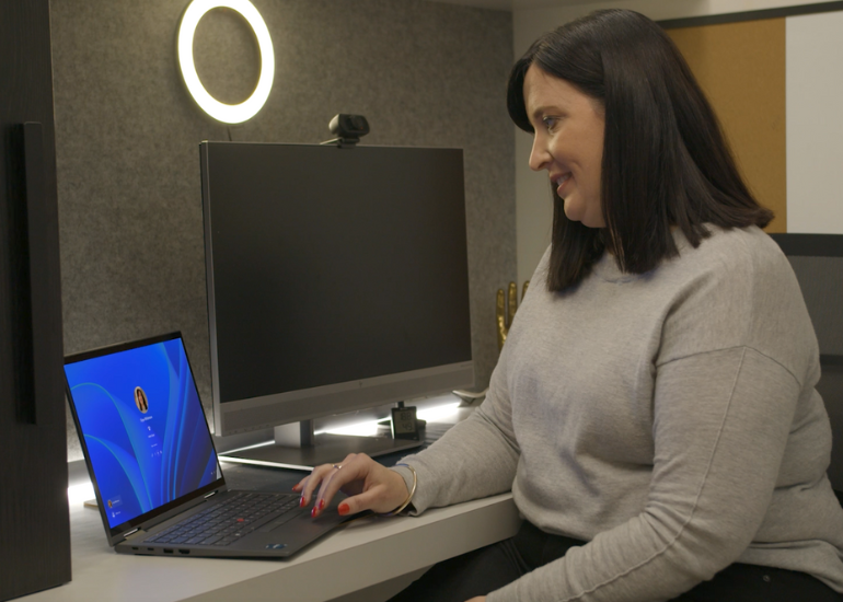 Windows Hello screen