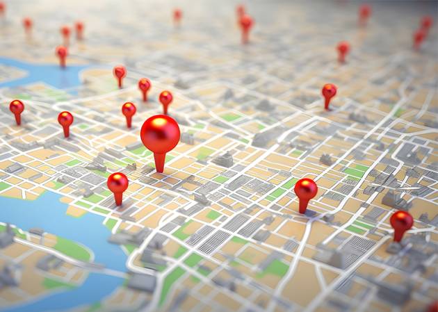 Business directory business location