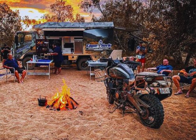 CMYCA set up camp under the stars