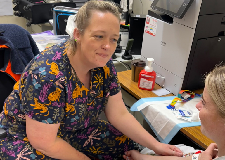 Regional Heroes: The Tassie nurse on a mission to jab the system into shape