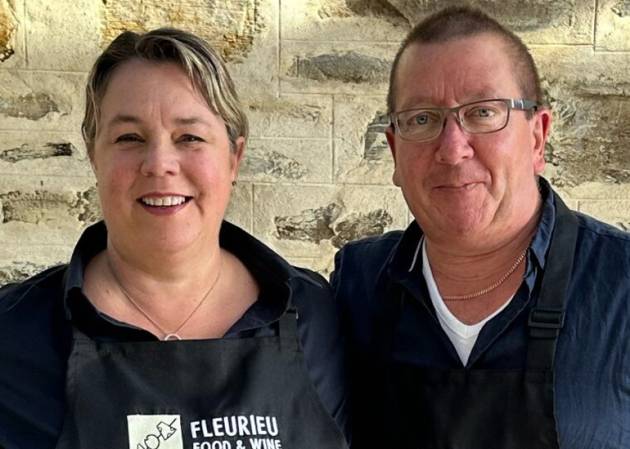 Jackie and john Mazzocato founders of Fleurieu Food & Wine